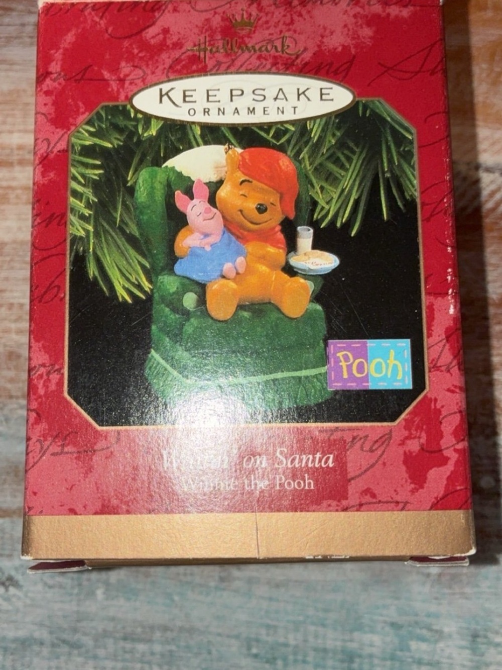 Hallmark Keepsake Christmas Ornament Waitin On Santa Winnie The Pooh